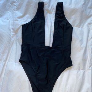 Zaful Black One Piece
